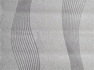 Tapeta Fale 3D Czarna Biała Szara 3170162-21