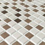 Panele Ścienne PCV Mozaika Kuchnia Beż Brąz 20070