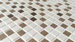 Panele Ścienne PCV Mozaika Kuchnia Beż Brąz 20070