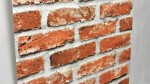 Tapeta 3D Czerwona Cegła Kamień Mur V209-10 Fliz