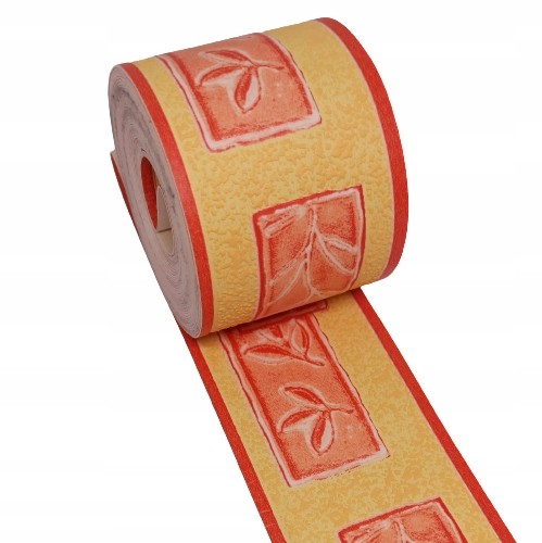 Pasek Ozdobny Dekoracyjny 5m 49302 Żółty Czerwony