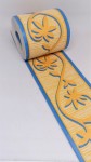Pasek Ozdobny Dekoracyjny 5m 4125 Niebieski Żółty