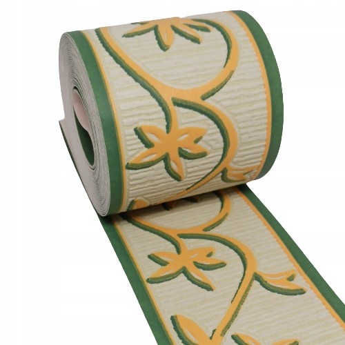 Pasek Ozdobny Dekoracyjny 5m 4135 Zielony Zółty