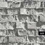 Tapeta Papierowa Zmywalna Szary Kamień Mur 2629