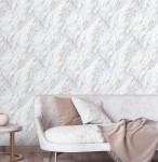 Tapeta Nowoczesna Marmur Ze Złotem Winylowa Na Flizelinie 1741-61  39336-4