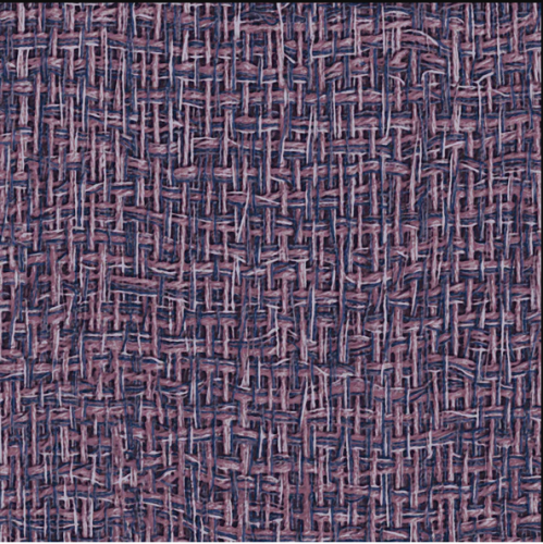 Tapeta Imitacja Tkaniny Worka Kratki Fioletowy TP422926