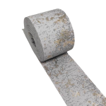 Pasek Ozdobny Dekoracyjny 5m Szary Złoty Tynk Brokat