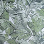 Tapeta Nowoczesna Zielone Liście Monstera Paproć 9230424-71