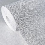 Tapeta Imitacja Płótna Tkaniny Worek Len Szara 8230418-21