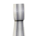 Pasek Ozdobny Dekoracyjny 5m P06 Szary Brokat