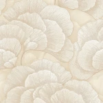 Tapeta Beżowe Liście Miłorzębu RE521012