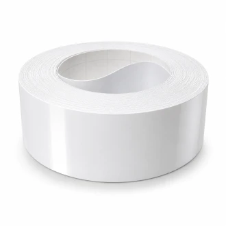 Taśma Pasek Samoprzylepny PCV Biały Połysk 2cm  