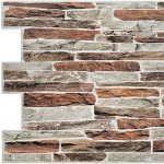 Panele Ścienne PCV Naturalny Kamień 3D Nowoczesny