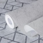Tapeta geometryczna beton szary srebrny soho 3D
